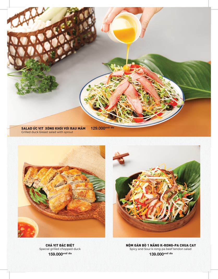 Menu Lạc Cầm Viên - Nguyễn Thị Thập 3