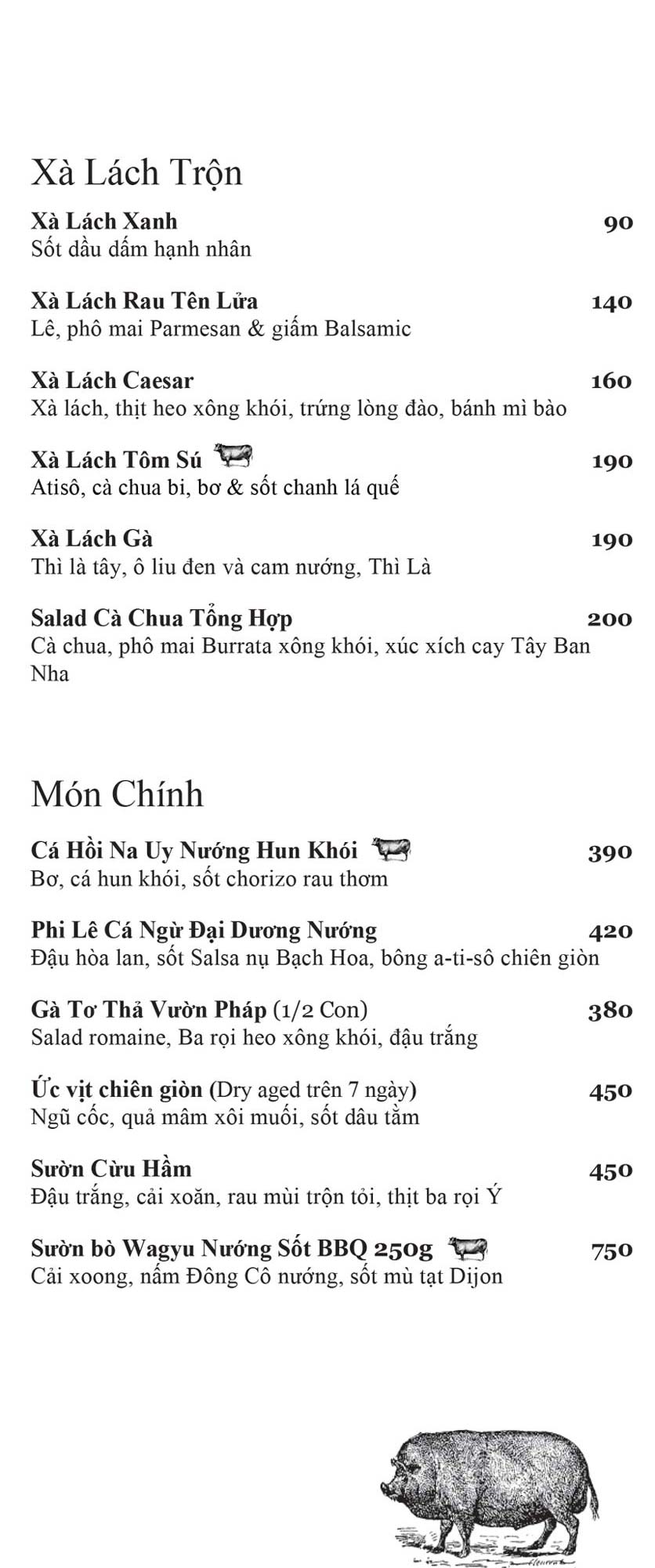 Menu Stoker Woodfired Grill & Bar - Mạc Thị Bưởi 2