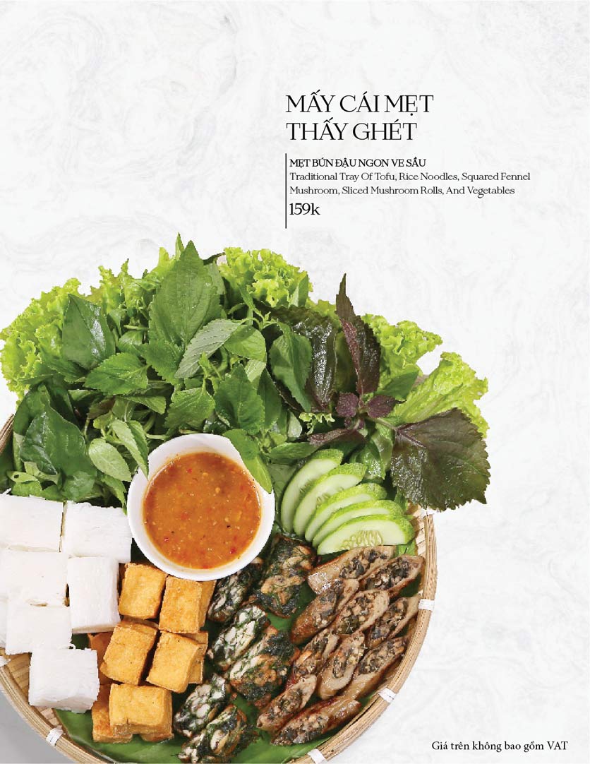 Menu Nhà hàng Shakti - Tôn Đức Thắng 7