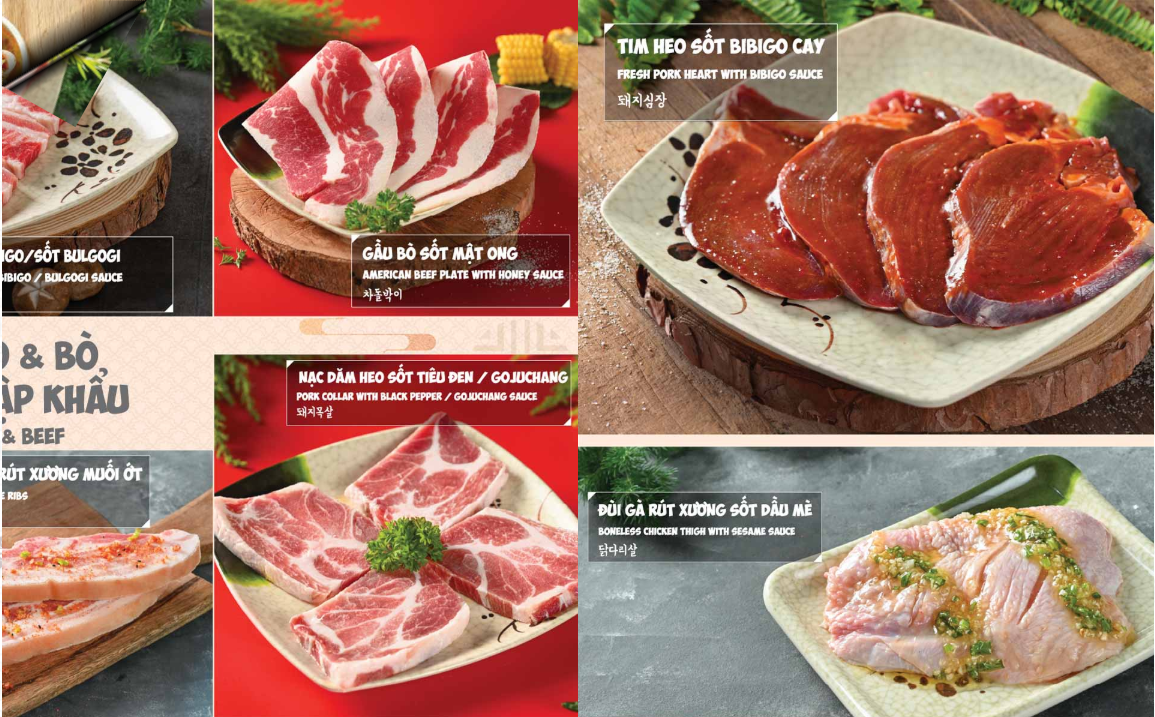 Menu Galbi House – Giga Mall Phạm Văn Đồng  2 