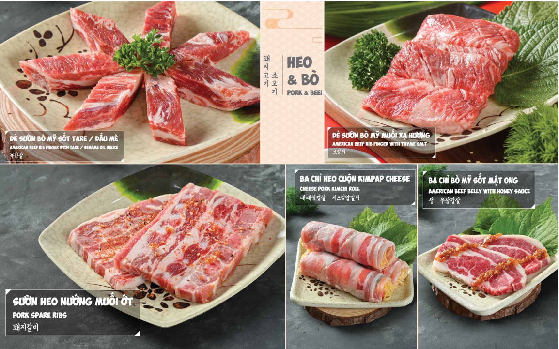 Menu Galbi House – Giga Mall Phạm Văn Đồng  9 