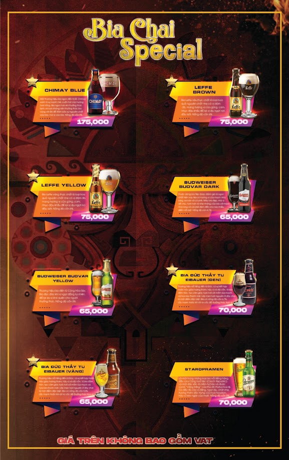 Menu MaYa BBQ - Lưu Quang Vũ 5 