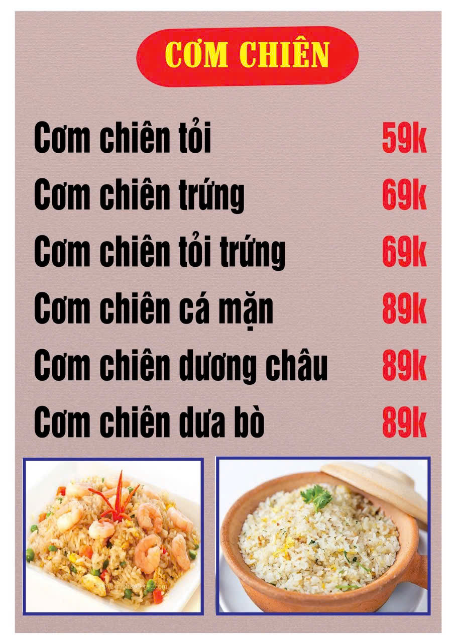 Menu Lẩu Nướng Nhà Vàng - Lâm Văn Bền 8 