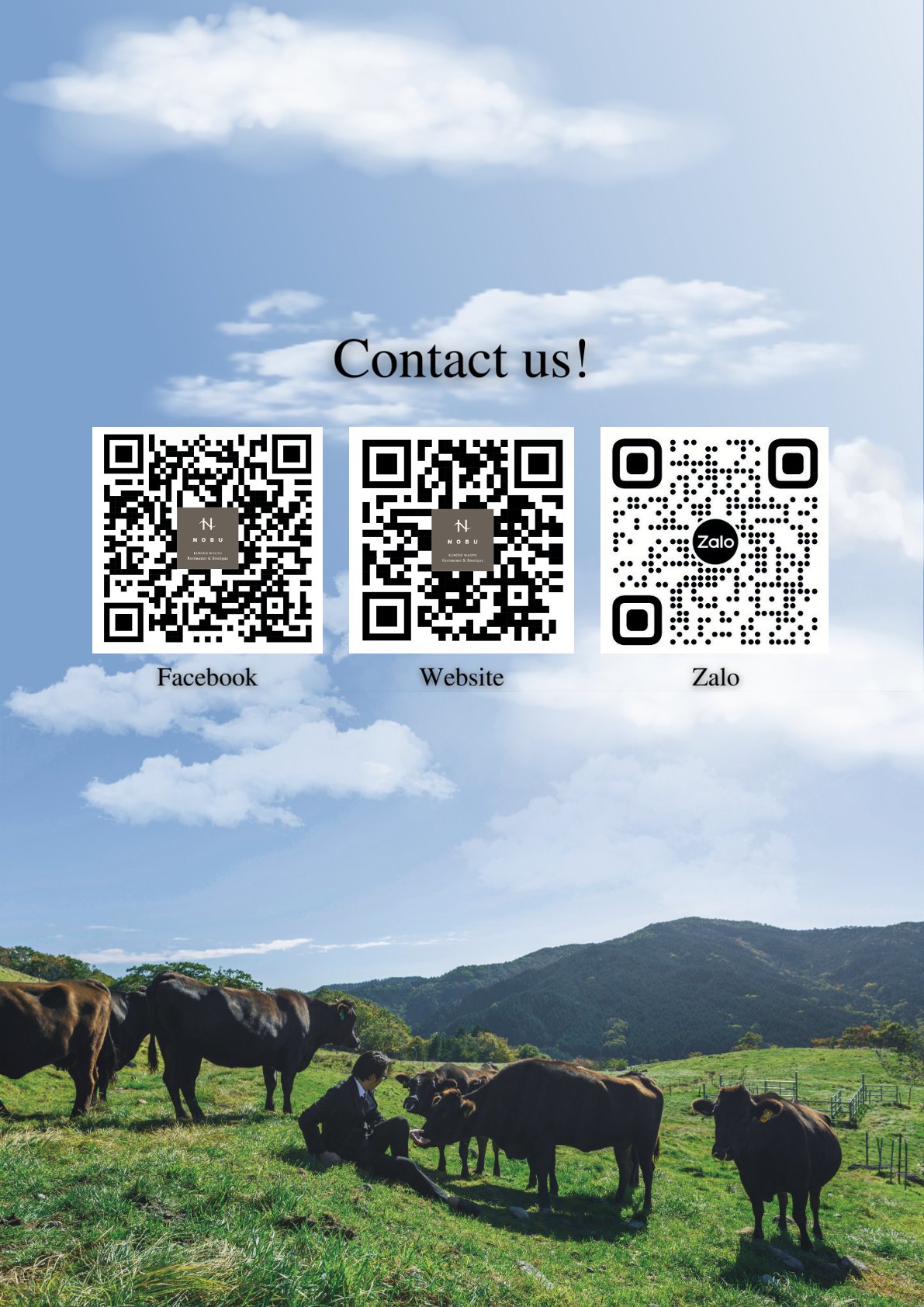 Menu Nobu Kuroge Wagyu - Phan Kế Bính 2 