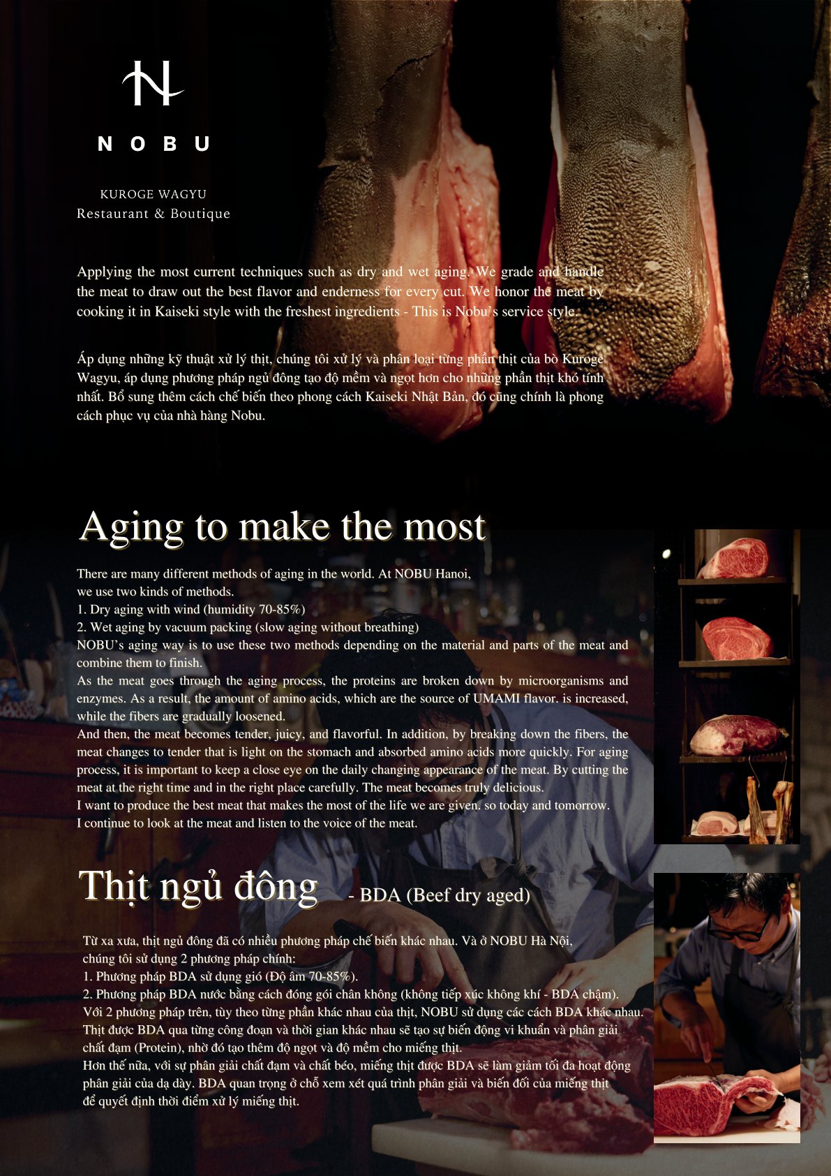 Menu Nobu Kuroge Wagyu - Phan Kế Bính 3 