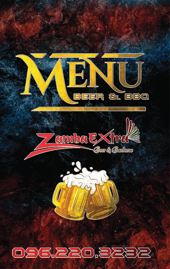 Menu Zamba Extra BBQ & Beer - Đông Các 1 