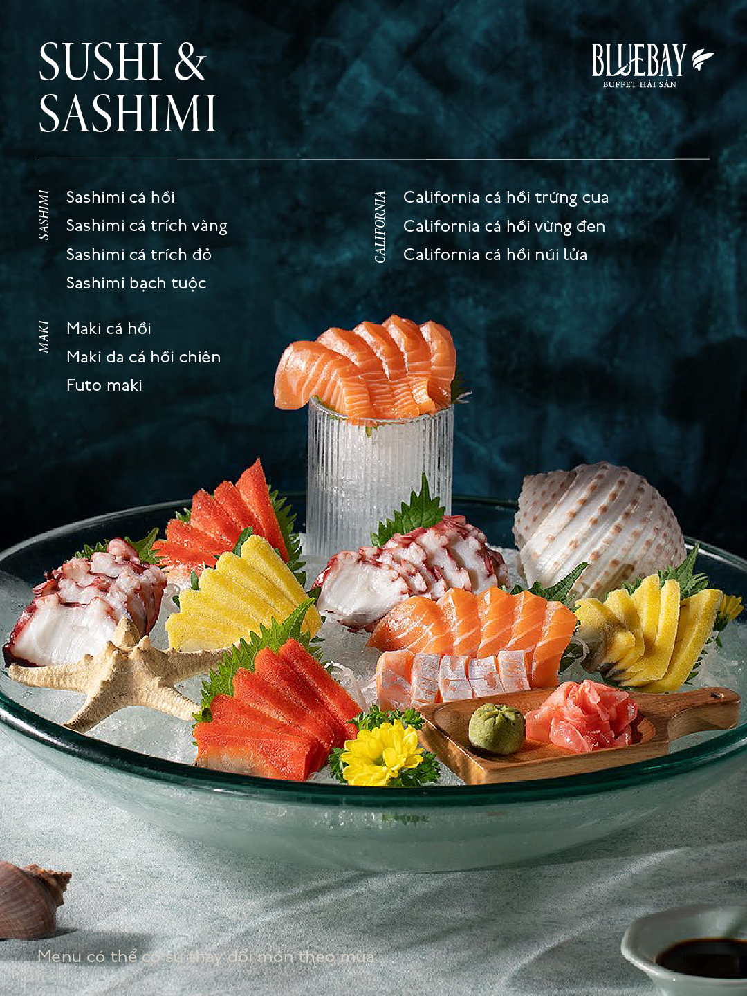 Menu Blue Bay - Buffet Hải Sản - Aeon Mall Bình Tân 8 