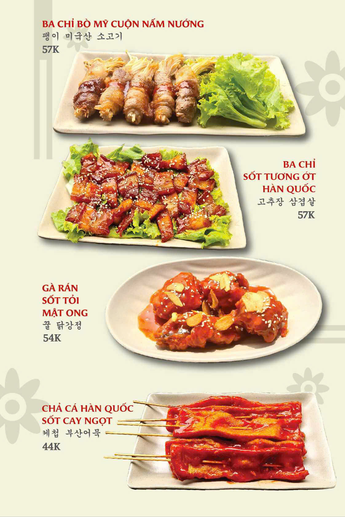 Menu Moon Go - Phan Đăng Lưu 2 