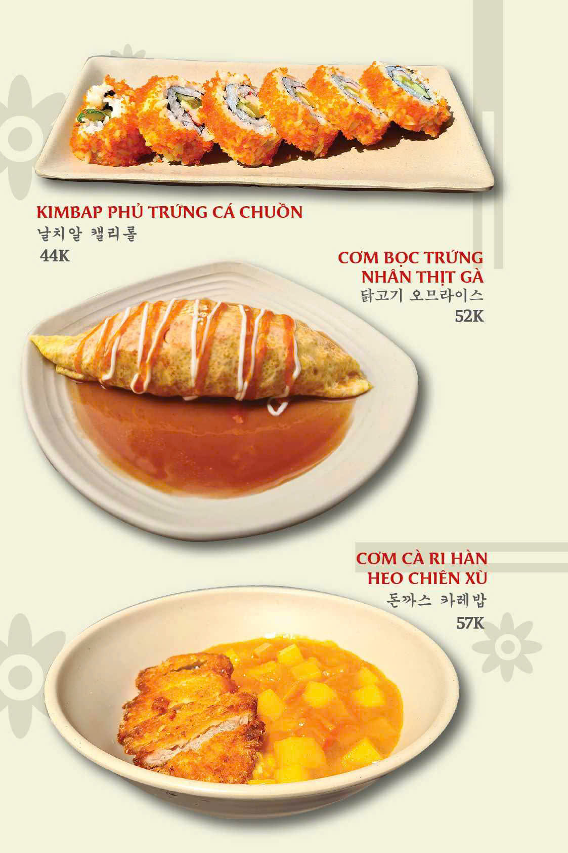 Menu Moon Go - Phan Đăng Lưu 3 