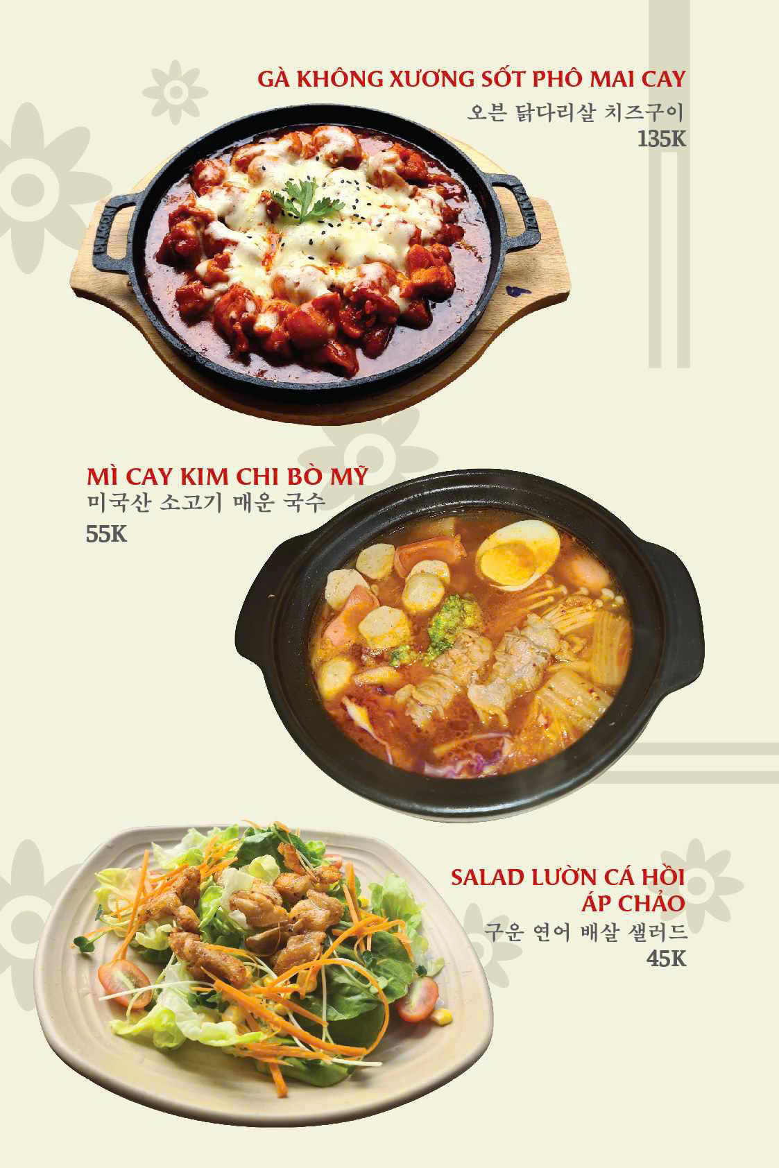 Menu Moon Go - Phan Đăng Lưu 6 