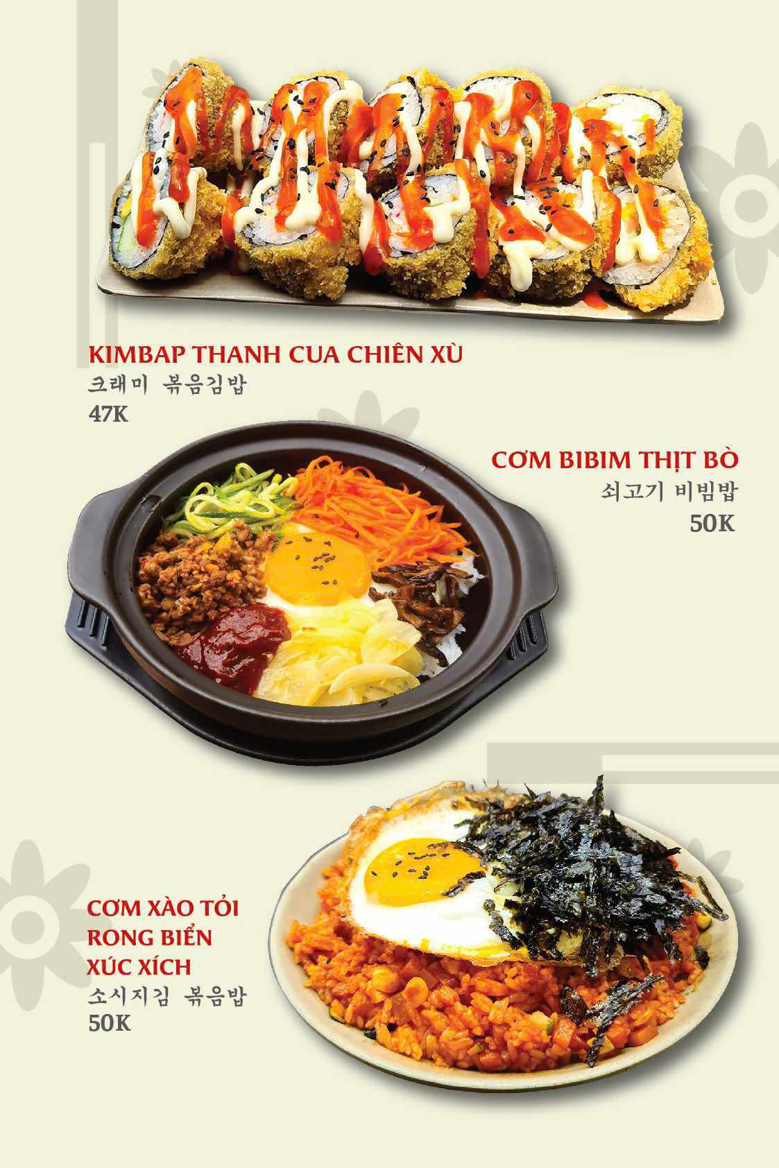 Menu Moon Go - Phan Đăng Lưu 7 