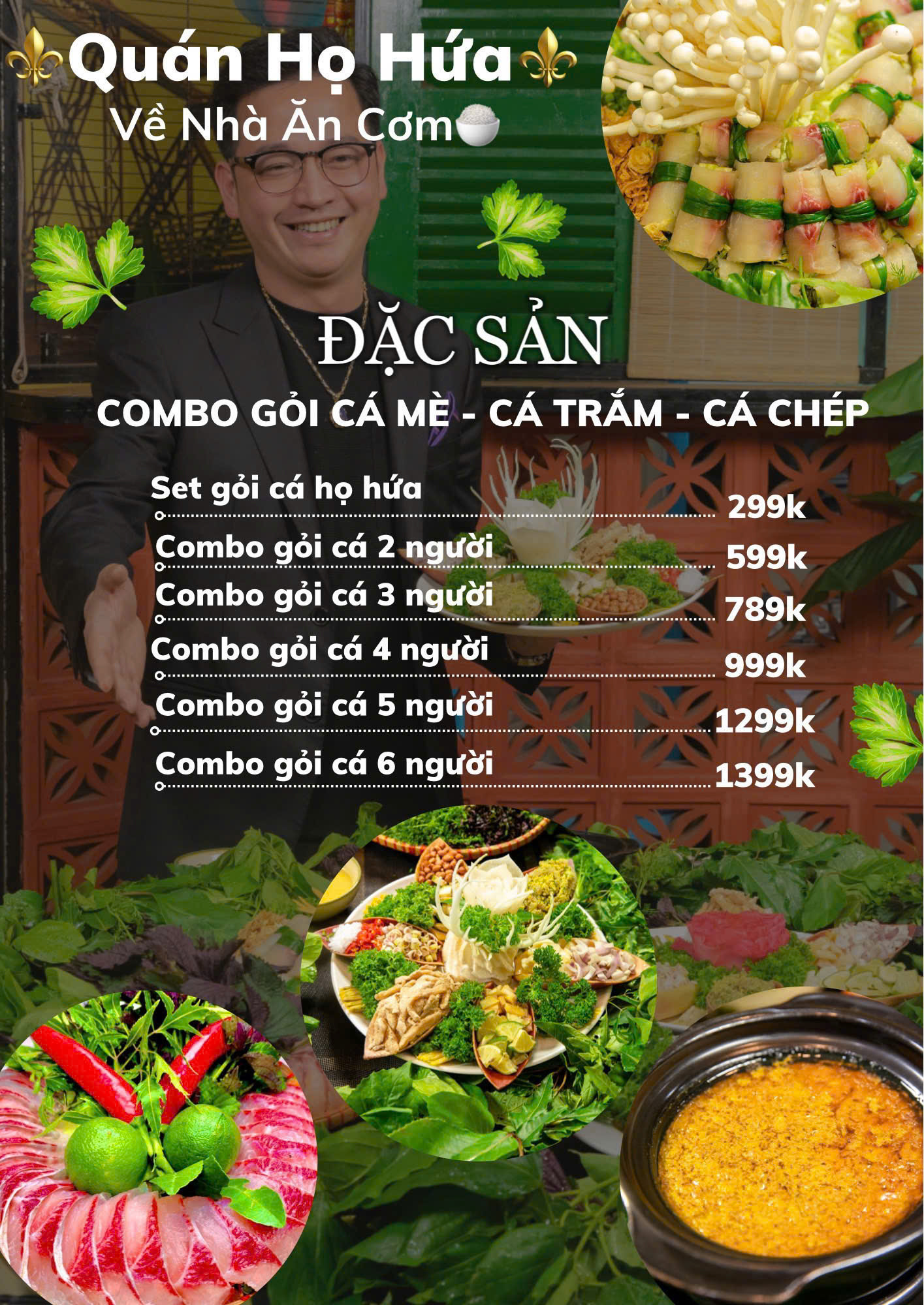 Menu Quán Họ Hứa - Tố Hữu 1 
