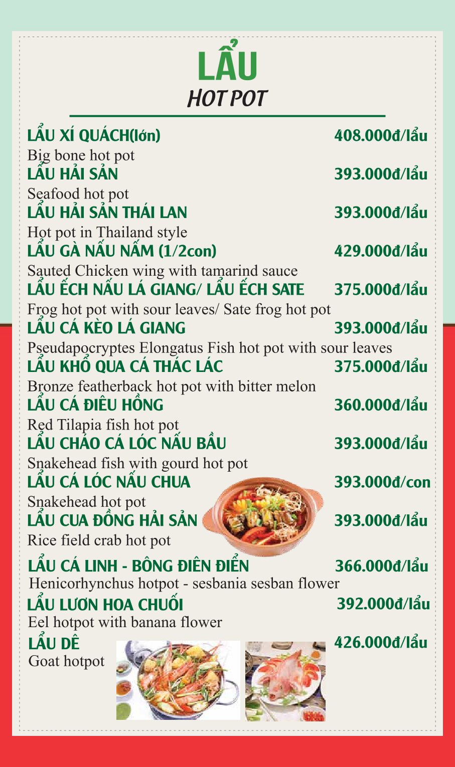 Menu Rạng Đông - Cách Mạng Tháng 8 12 