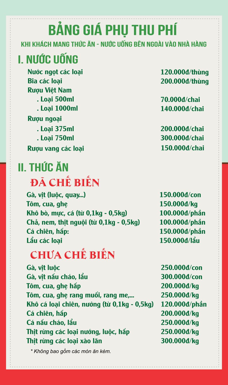 Menu Rạng Đông - Cách Mạng Tháng 8 2 