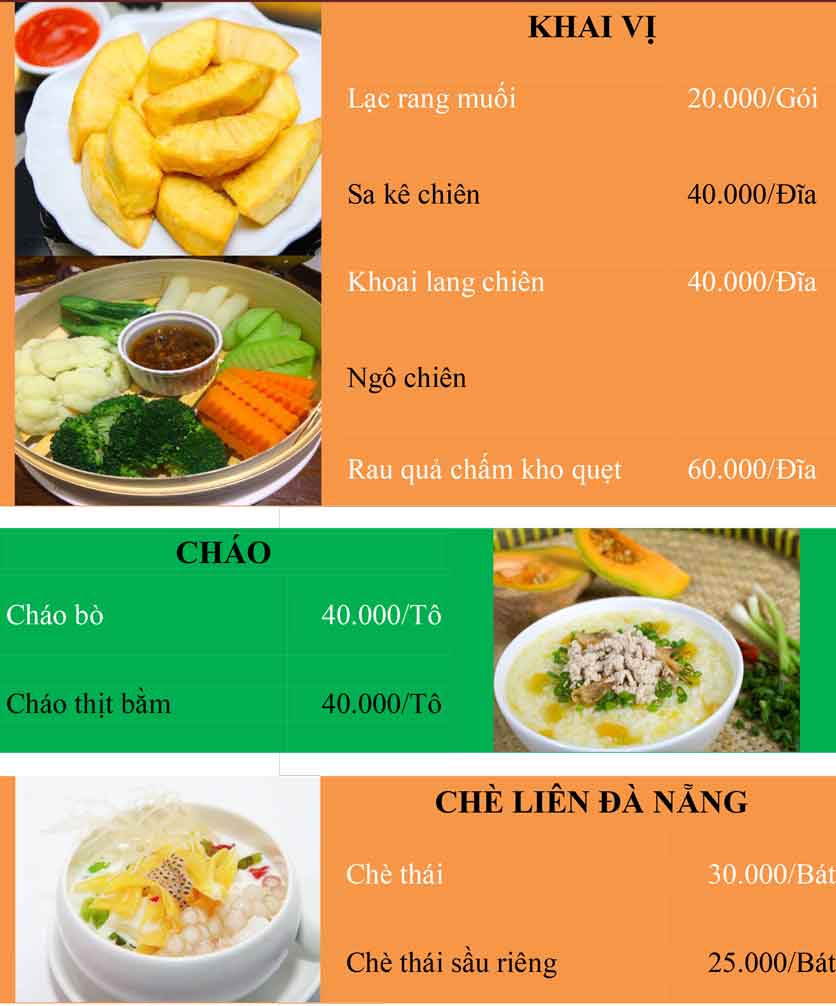 Menu Bánh Tráng Thịt Heo Cô Bống - Quan Nhân 5