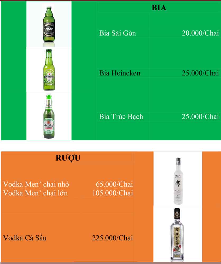 Menu Bánh Tráng Thịt Heo Cô Bống - Quan Nhân 9