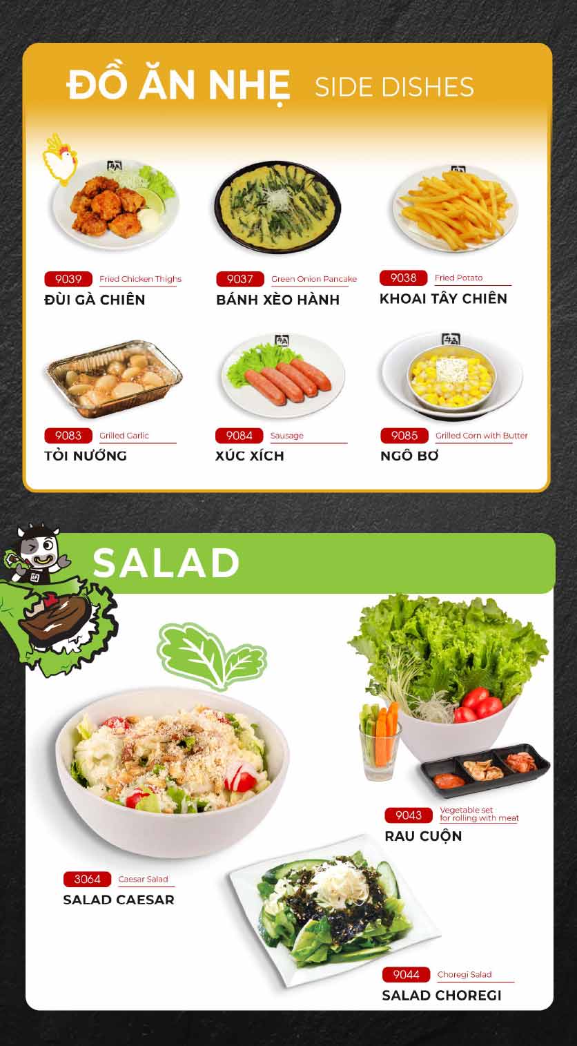 Menu Gyu-Kaku – Aeon Mall Long Biên 29 