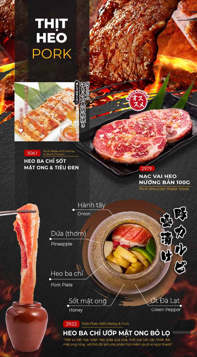 Menu Gyu-Kaku – Aeon Mall Long Biên 26 