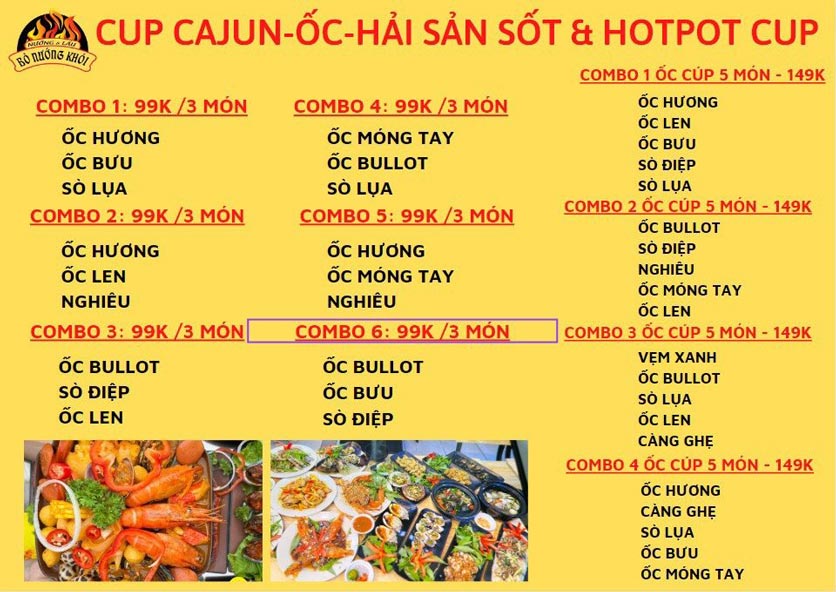 Menu Bò Nướng Khói Thủ Đức - Bác Ái 1
