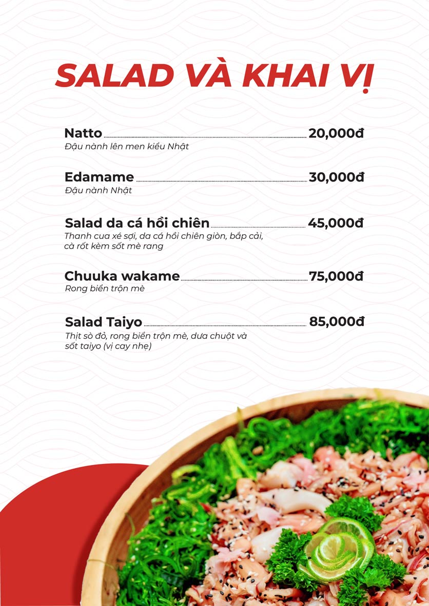 Menu Genki Sushi Express - Royal City 1 