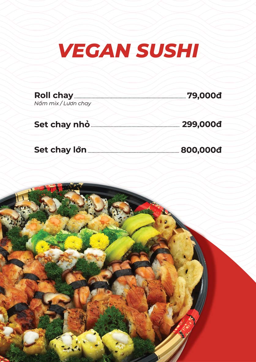 Menu Genki Sushi Express - Royal City 4 