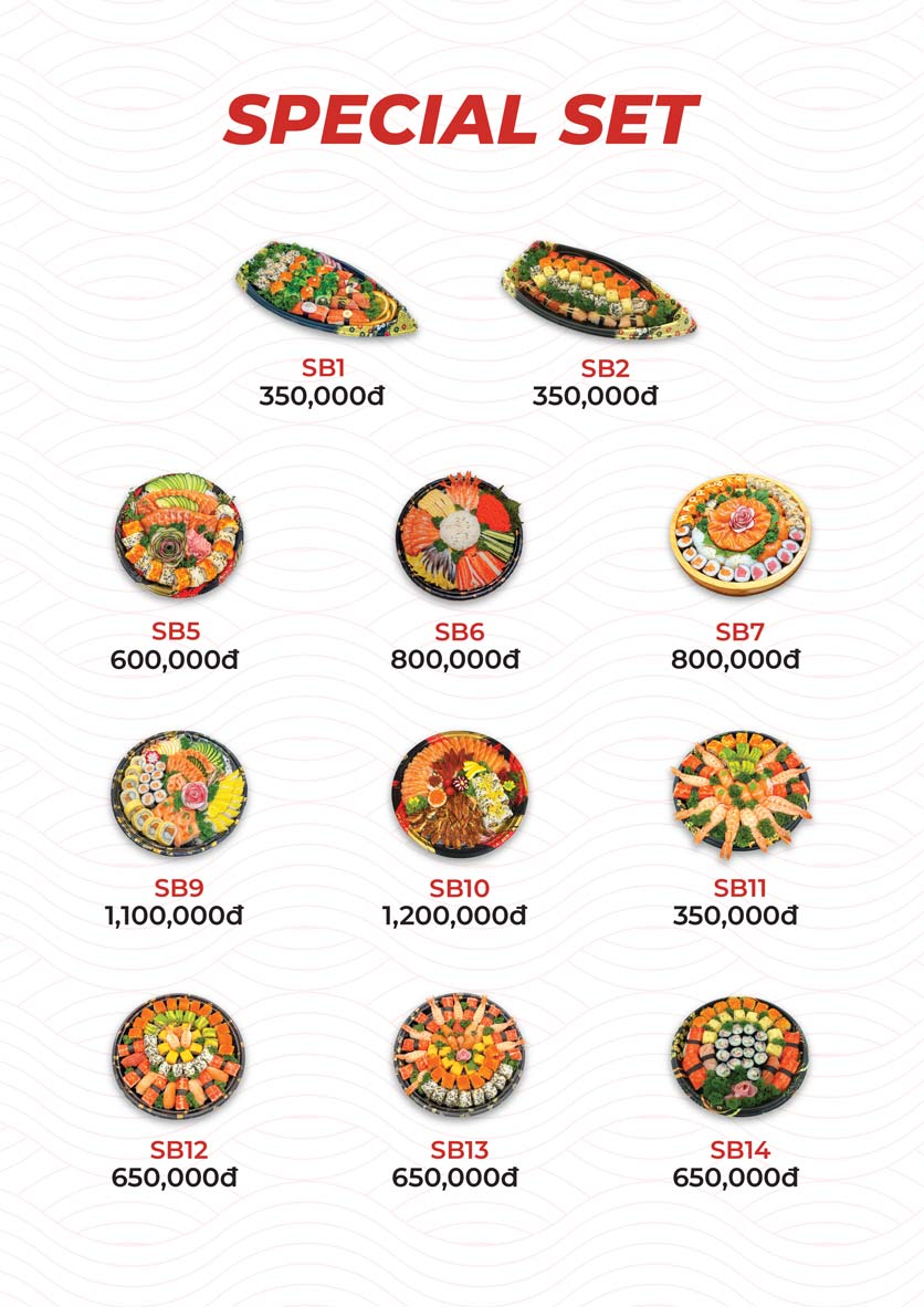 Menu Genki Sushi Express - Royal City 7 