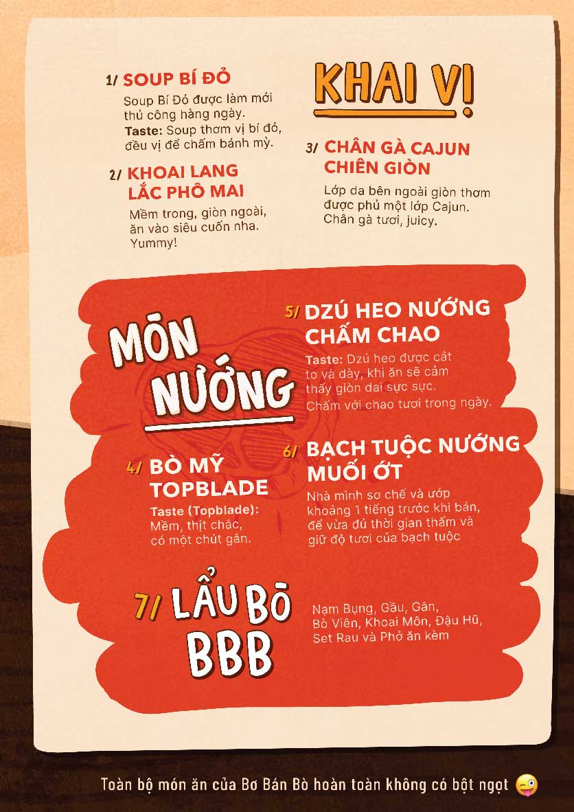 Đặt bàn ngay - Bơ Bán Bò Lê Văn Việt | Menu & Ưu đãi mới nhất