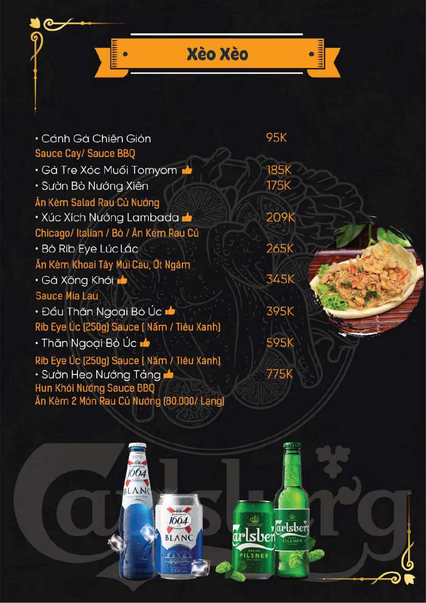 Menu Go Beer Rooftop - Đinh Bộ Lĩnh 3