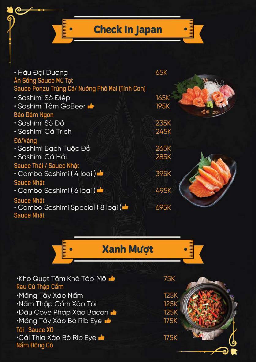 Menu Go Beer Rooftop - Đinh Bộ Lĩnh 4