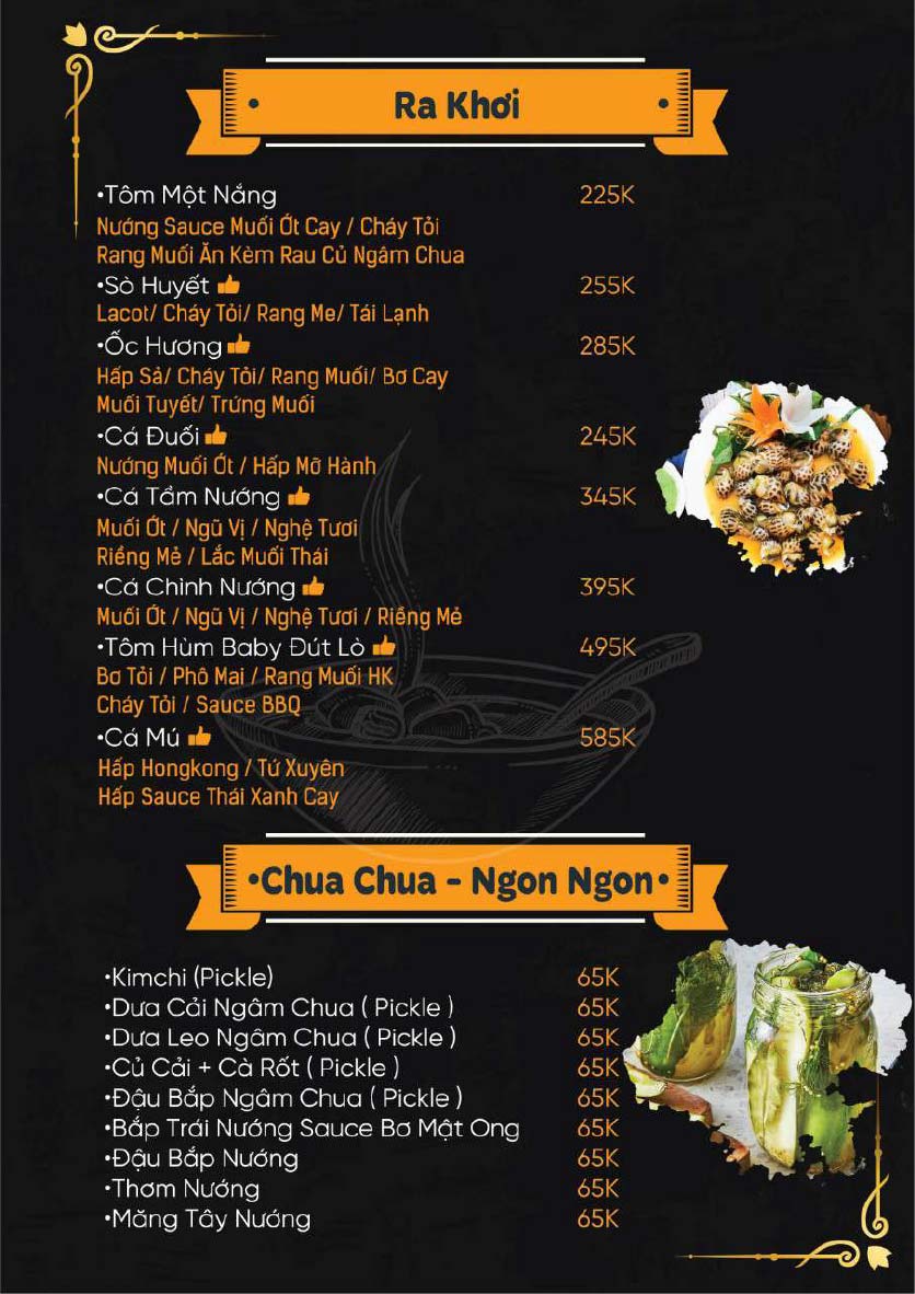 Menu Go Beer Rooftop - Đinh Bộ Lĩnh 5