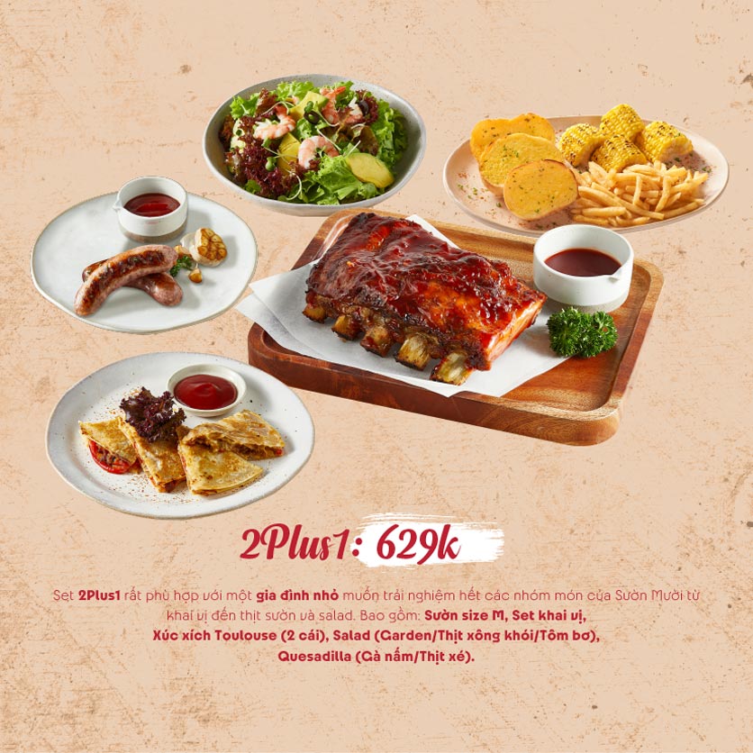 Menu Sườn Mười - Vũ Phạm Hàm 10 