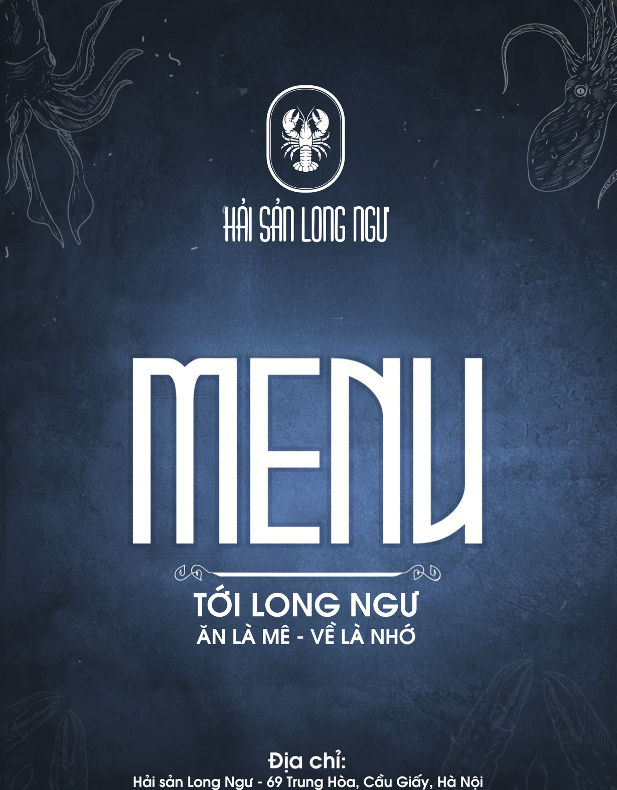 Menu Hải Sản Long Ngư - Trung Hoà 1
