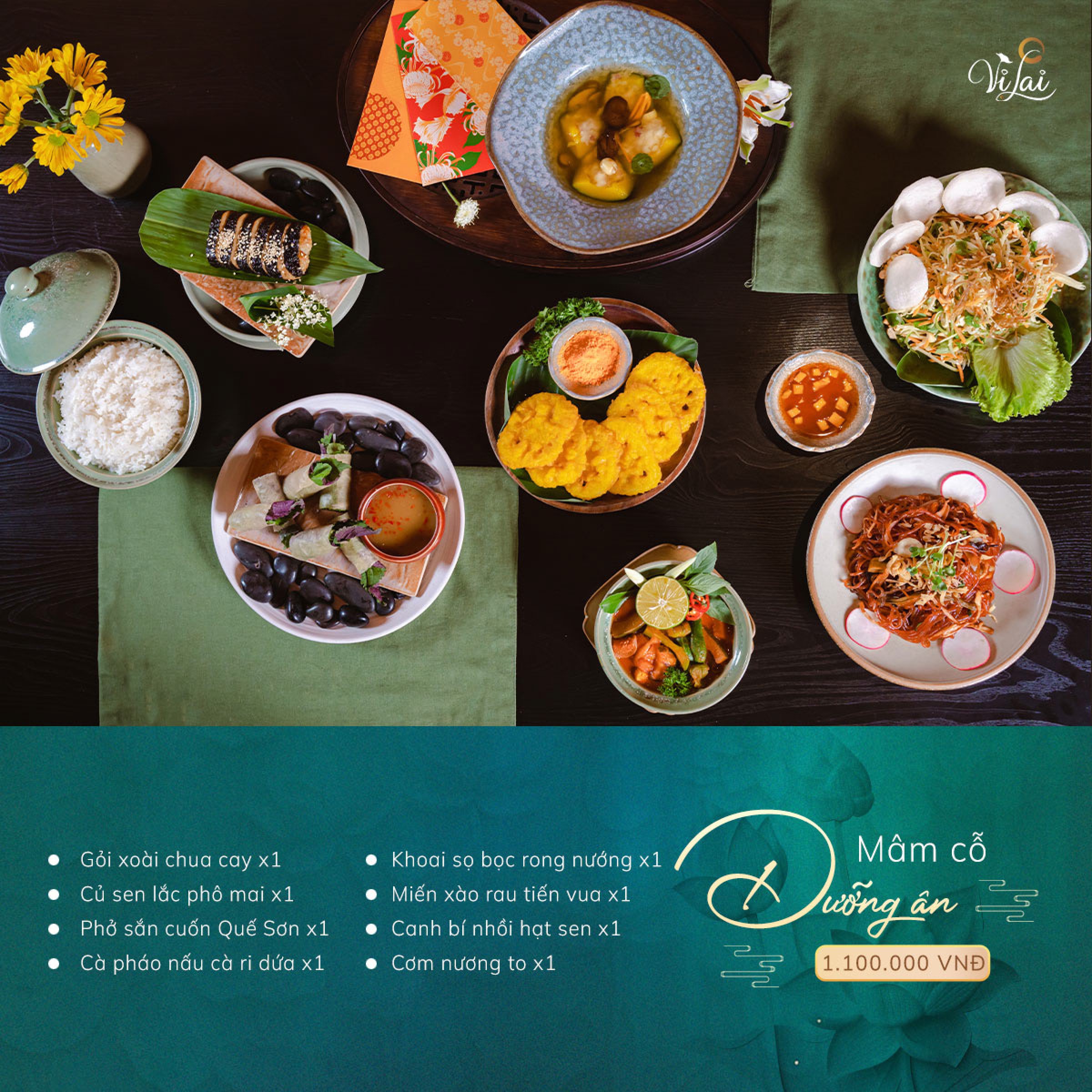 Menu Chay Vị Lai - Bùi Thị Xuân 2 