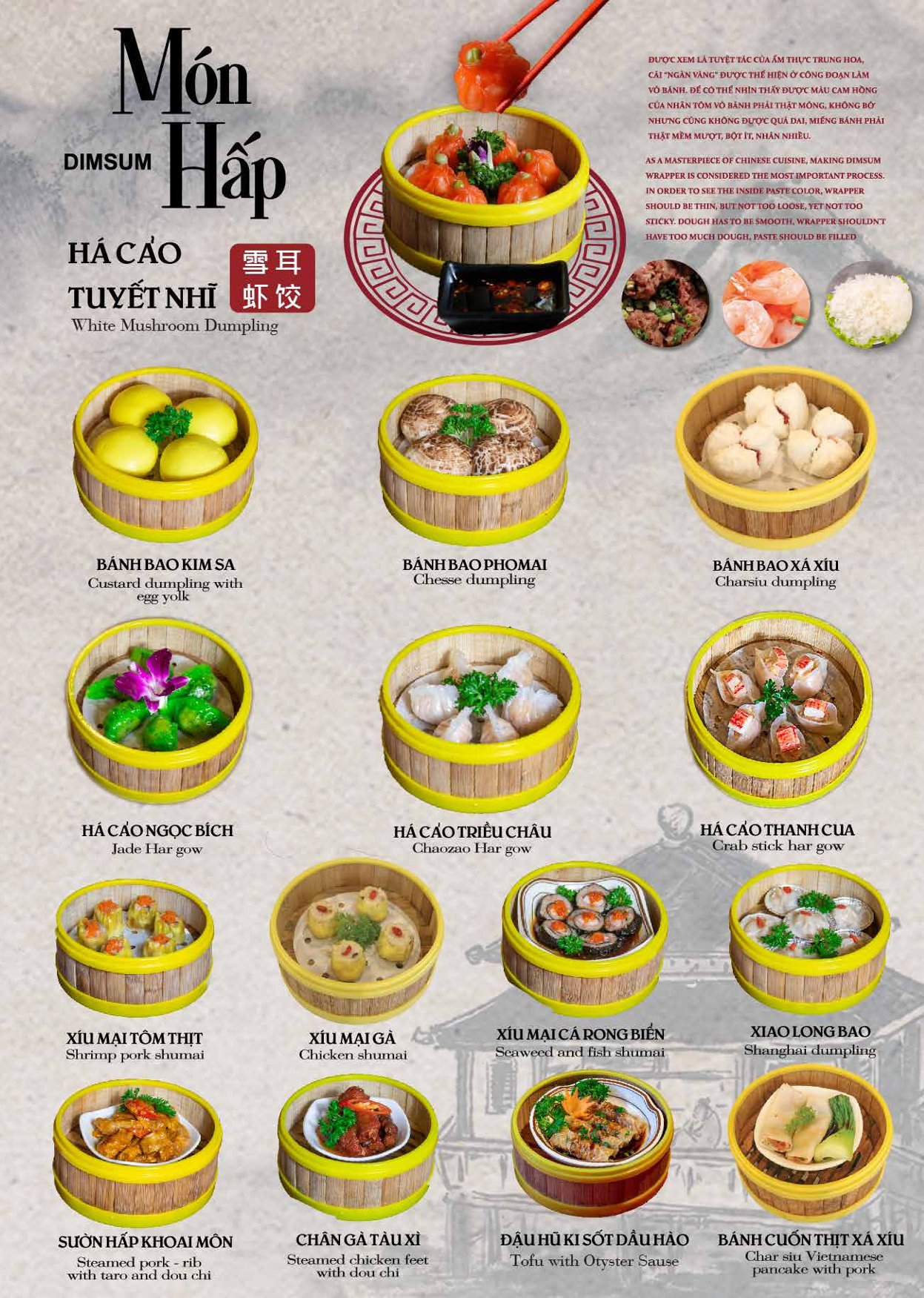 Menu Dimsum & Lẩu Trung Hoa - FengHuang – Trần Kim Xuyến 5 