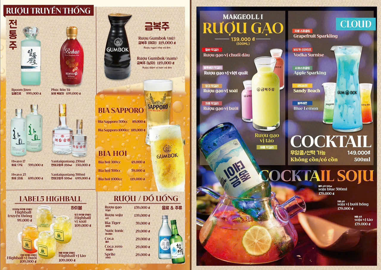 Menu Gumbok - Nguyễn Bá Khoản 9 