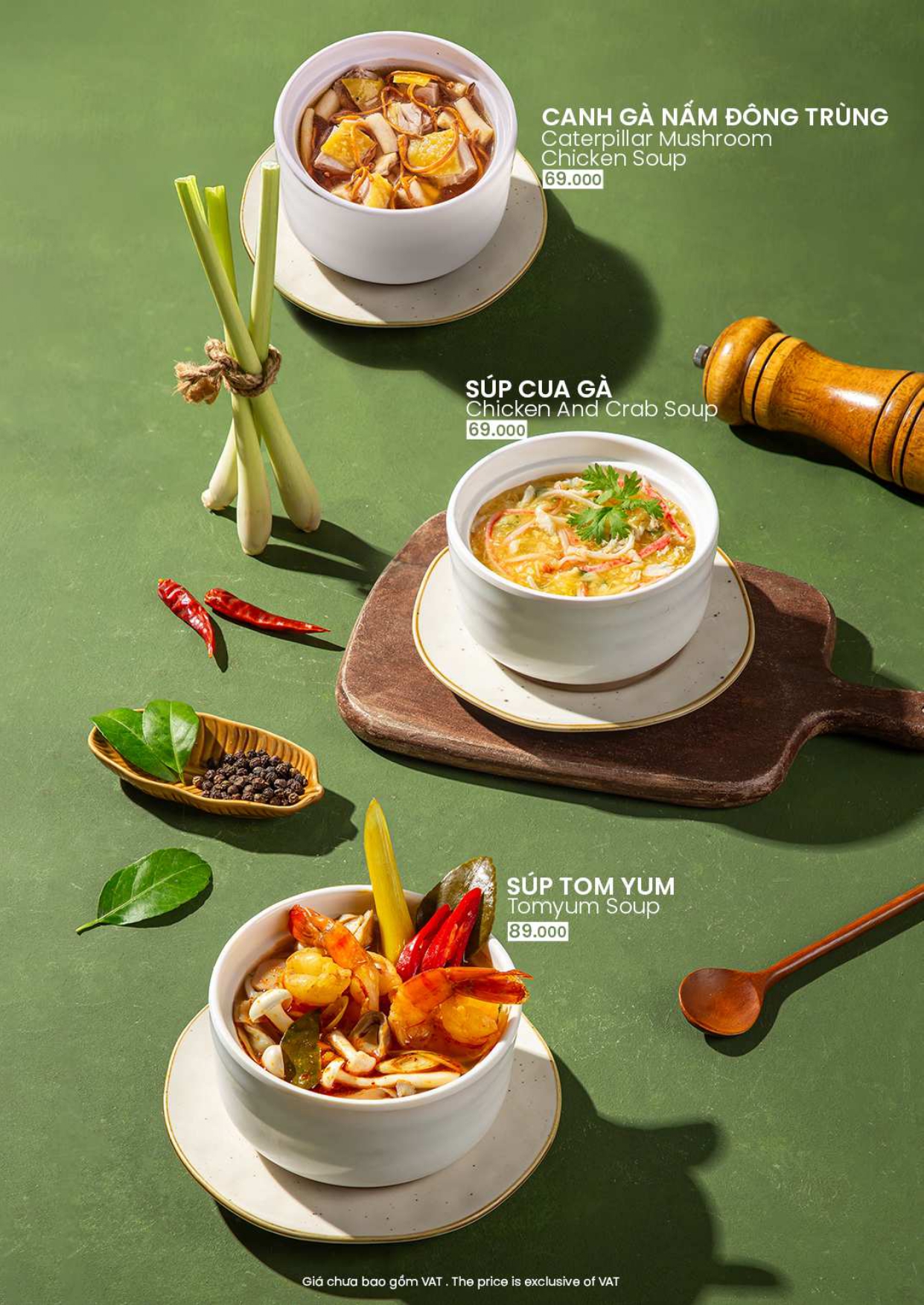 Menu Kampong Chicken House - Phan Đình Phùng 5 