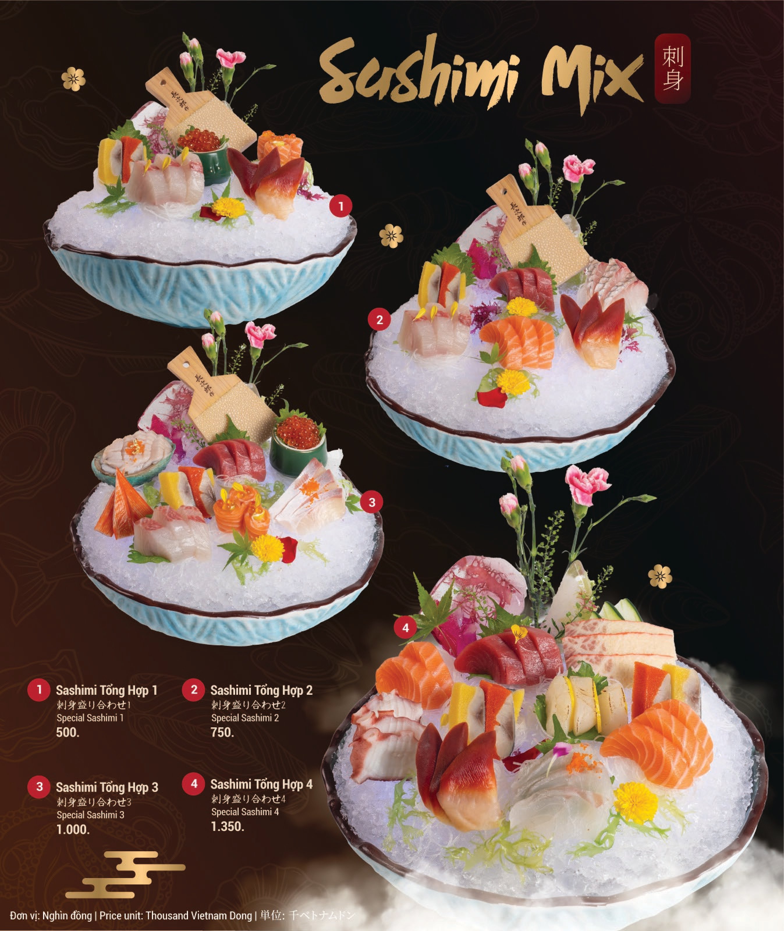 Menu Okita - Hoàng Đạo Thúy 3 