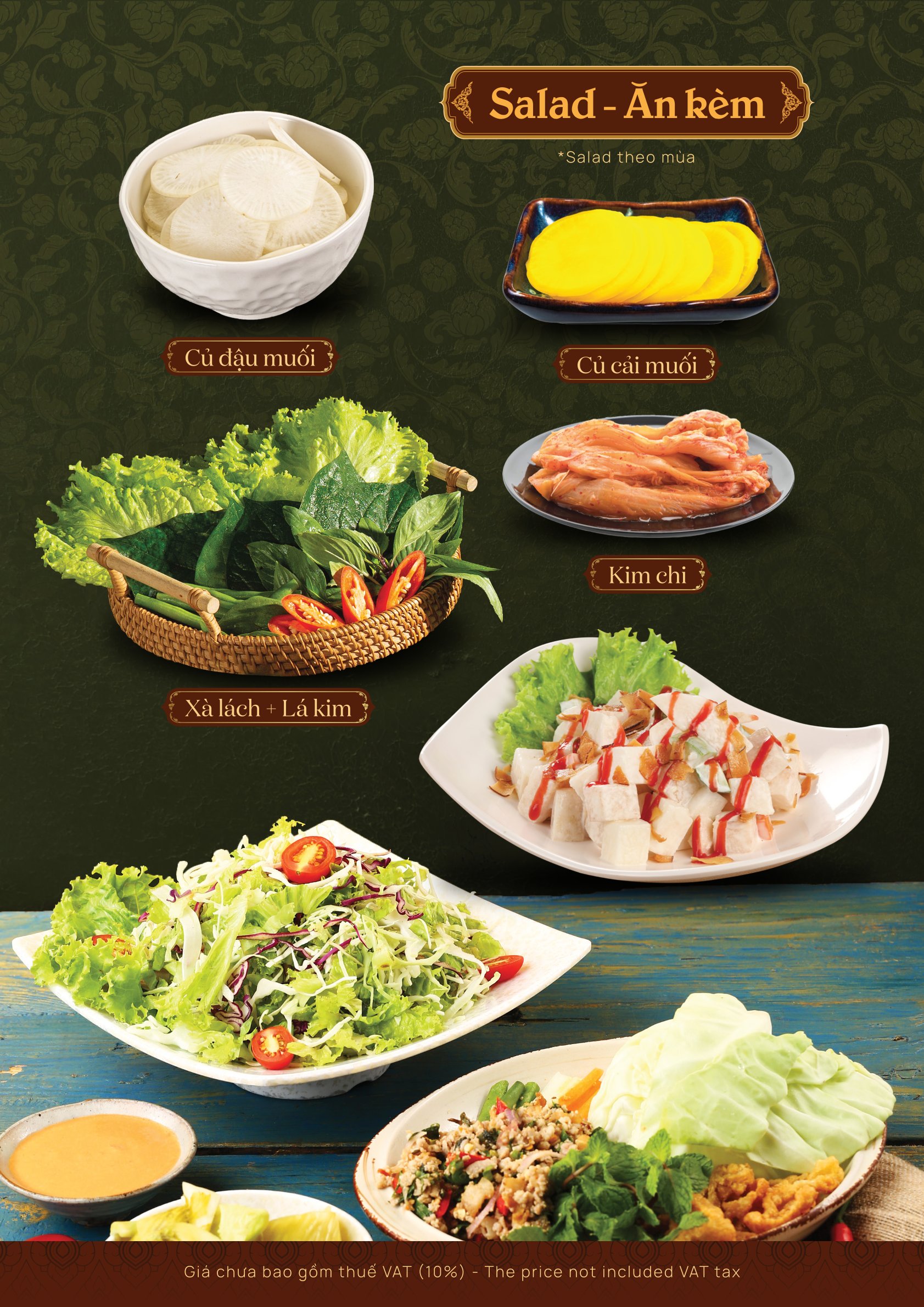 Menu Thai Pattaya - Aeon Mall Hà Đông 2 