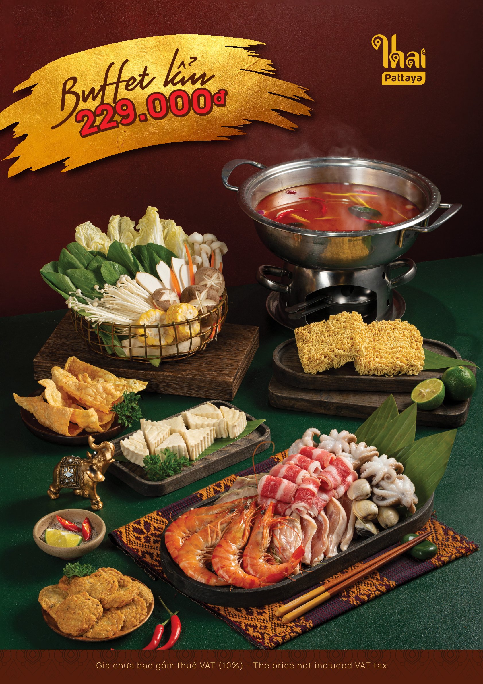 Menu Thai Pattaya - Aeon Mall Hà Đông 6 