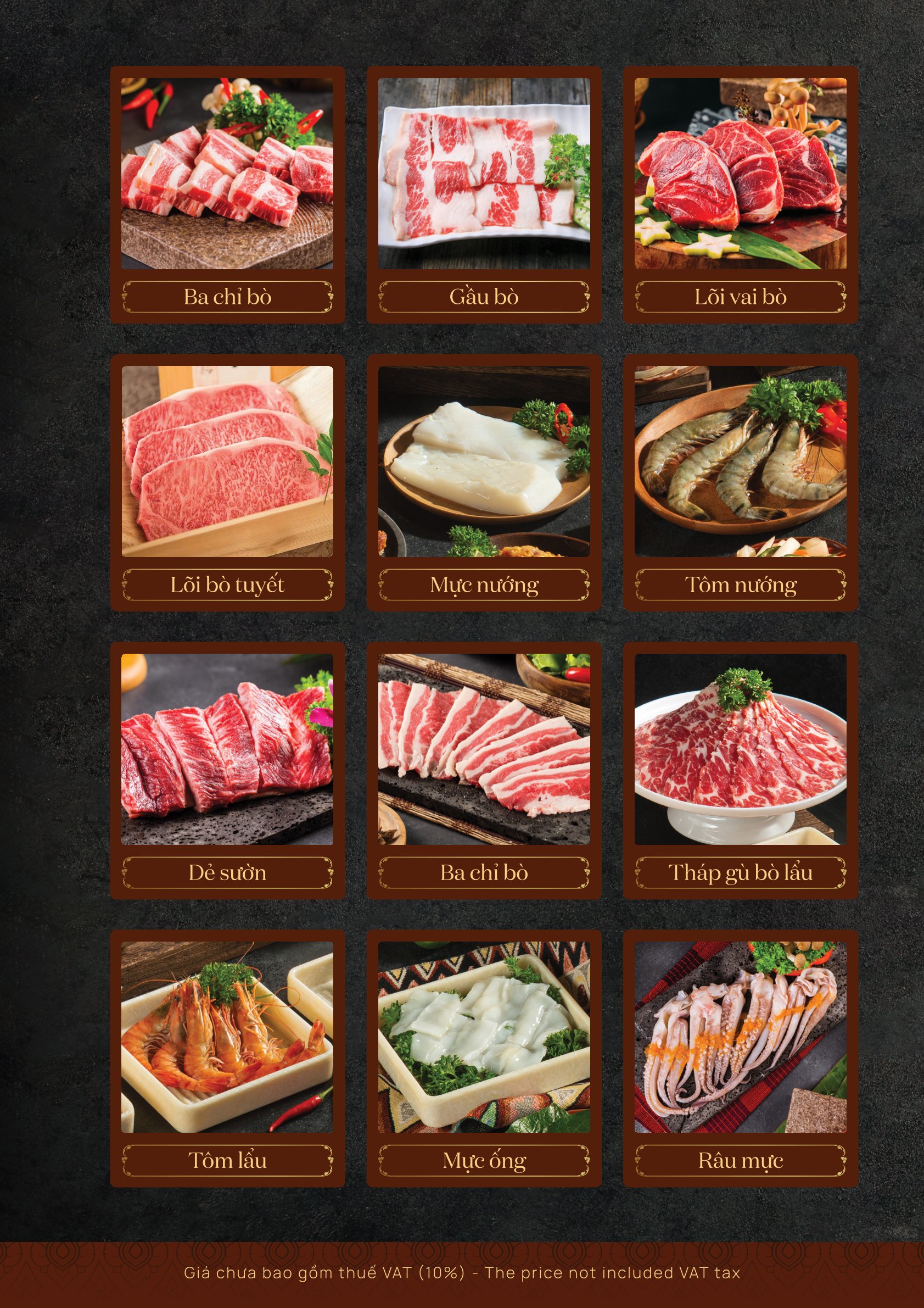 Menu Thai Pattaya - Aeon Mall Hà Đông 9 