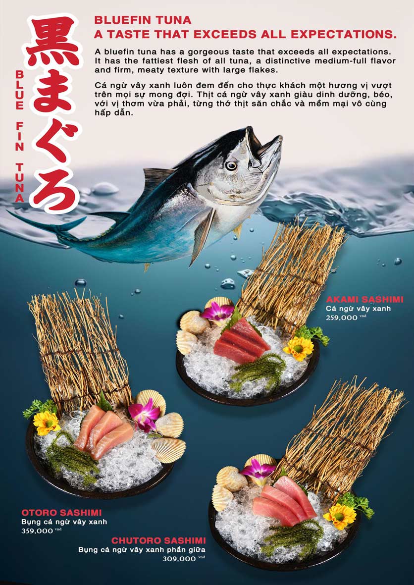 Menu Akira Sushi - Trần Phú 6