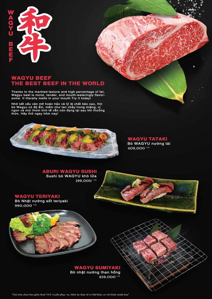 Menu Akira Sushi - Trần Phú 8