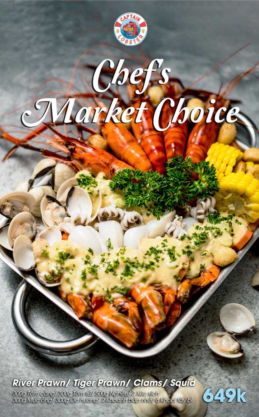 Menu Captain Lobster - Phan Xích Long 2