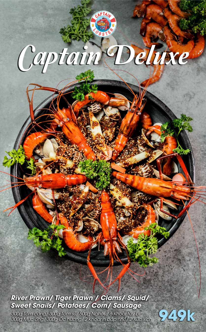 Menu Captain Lobster - Phan Xích Long 3