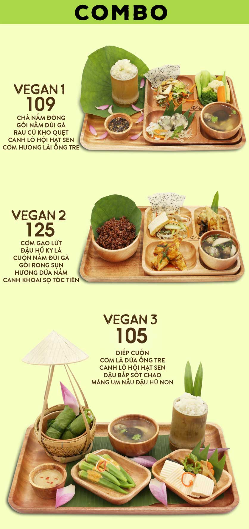 Menu Chay 4An - Cao Thắng  1 