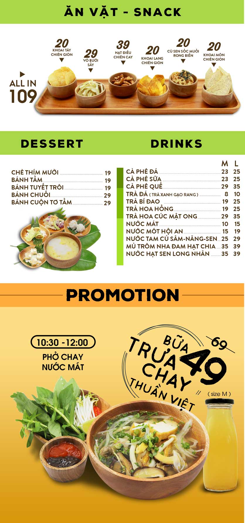 Menu Chay 4An - Cao Thắng  3 