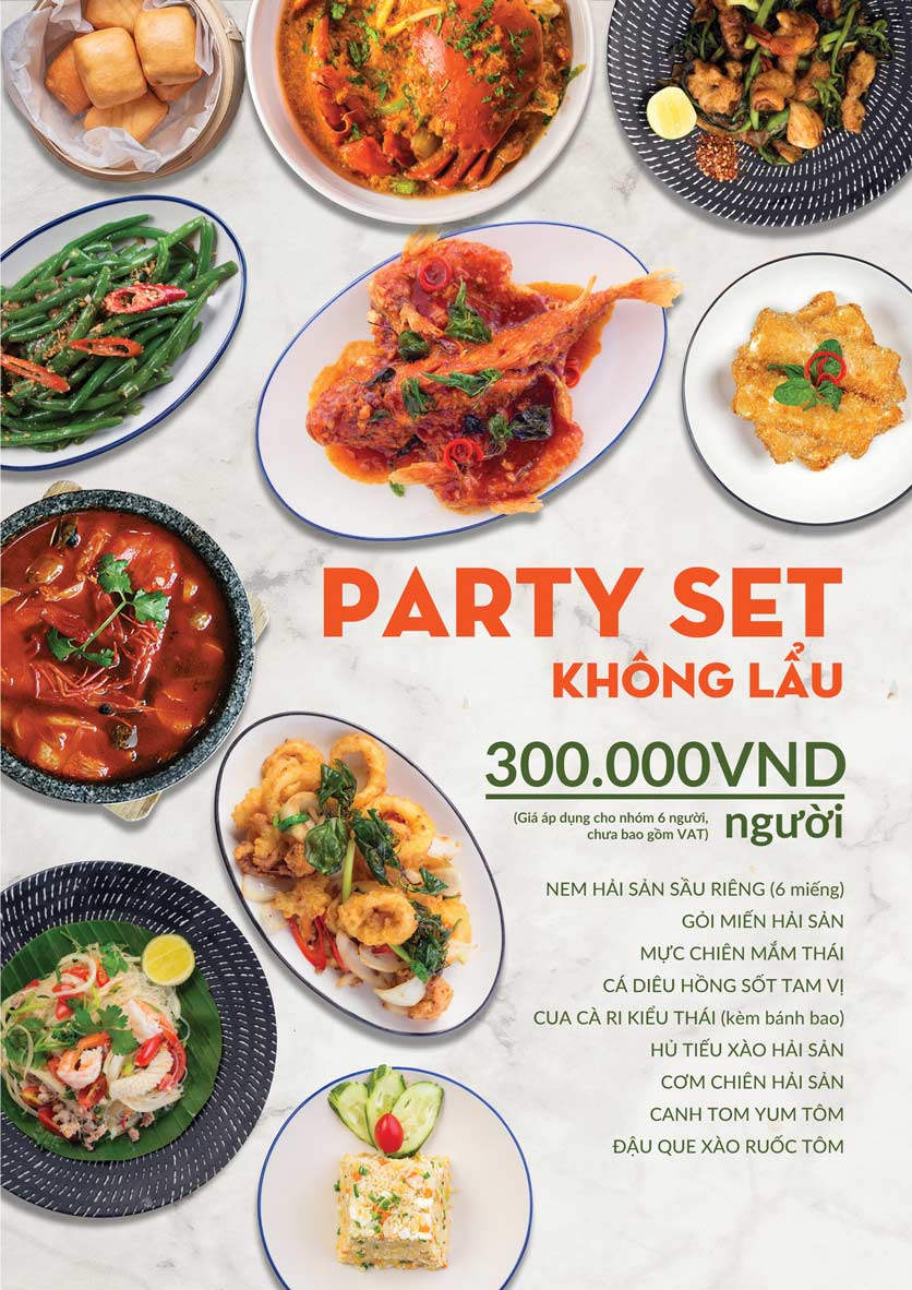 Menu COCA Restaurant - Nhà hàng lẩu Thái - Láng Hạ 6 