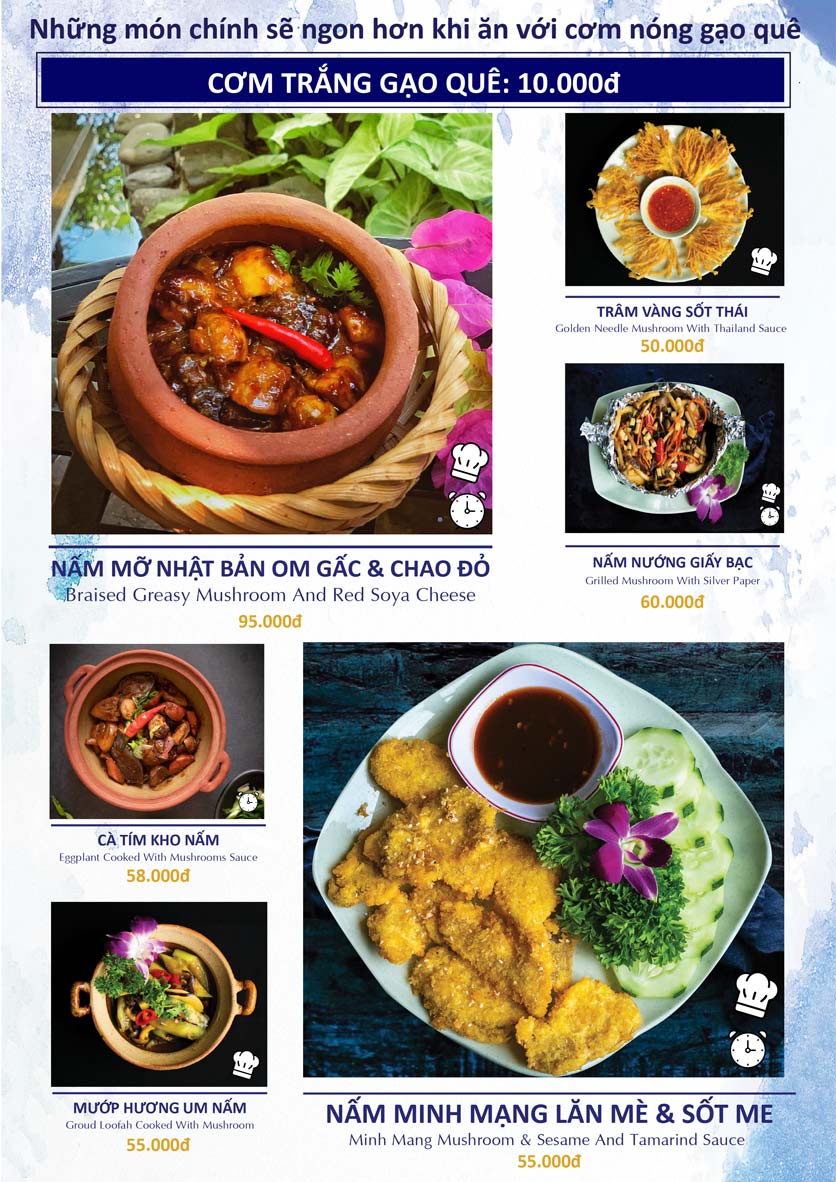 Menu Hoa Lúa Chay - Đảo Xanh 6