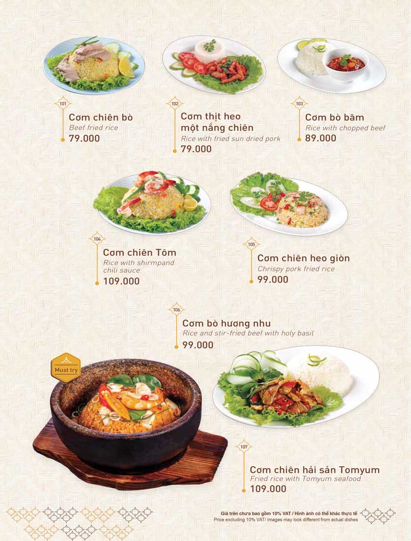 Menu Khao Lao – Vincom Phạm Ngọc Thạch  27 