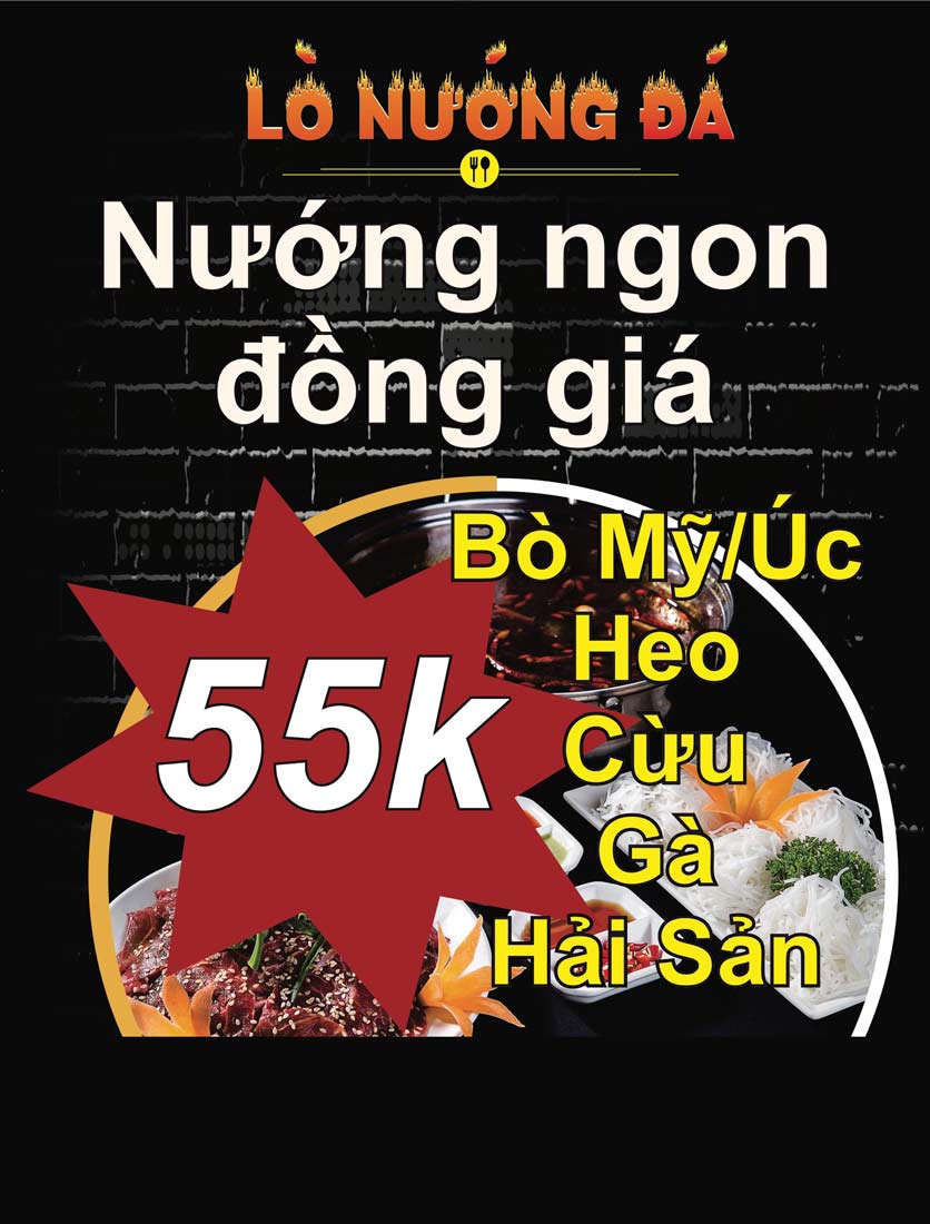 Menu Lò Nướng Đá - Cây Trâm 2